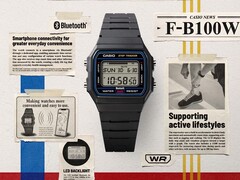Casio’nun yeni F-B100W saatleri, klasik F-91W tasarımına Bluetooth ve adım sayma özelliğini getiriyor