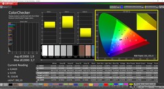 CalMAN ColorChecker kalibre edildi