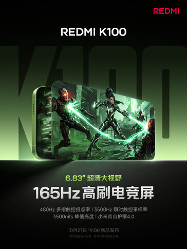 Redmi K100, HyperOS 4 ile gelecek.