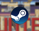 Steam logosunun üzerine yerleştirilmiş oyun fragmanından bir ekran görüntüsü.