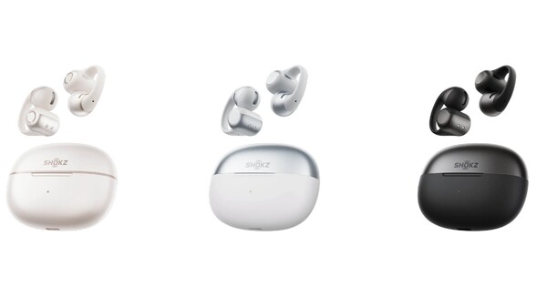 Shokz OpenDots 2'nin üç rengi mevcuttur.