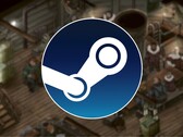 Steam logosunu ve şu anda %80 indirimde olan The Pale Beyond oyununu gösteren bir görsel.