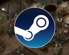 Steam logosunu ve şu anda %80 indirimde olan The Pale Beyond oyununu gösteren bir görsel.