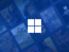 Windows 11 hala listeye hakim durumda. Resimde görülüyor: Steam arka planında Windows 11 logosu.