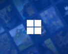 Windows 11 hala listeye hakim durumda. Resimde görülüyor: Steam arka planında Windows 11 logosu.