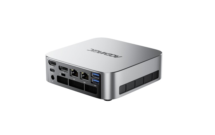 AceMagic F2A mini PC, USB 4 ve 2,5 G Ethernet dahil olmak üzere çok sayıda I/O seçeneğine sahiptir.