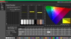 Kalibrasyondan sonra ColorChecker