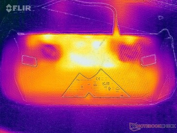 Yüzey sıcaklıkları stres testi (arka)