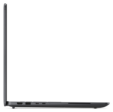 Dell Pro Precision 5 16S bağlantı noktaları solda.