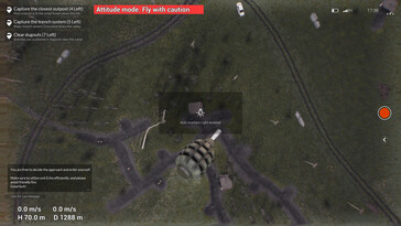 Resimde: Drone Perspective oyunundan bir ekran görüntüsü.