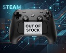 Steam Controller stokta yok işaretiyle gösterilmiştir