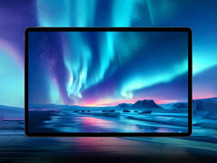 T70 Pro, 60 Hz'lik 14 inçlik bir ekrana sahiptir. Resimde: tabletin geniş ekranını öne çıkaran bir tanıtım resmi.