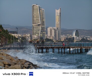 Vivo X300 Pro 200 mm tele dönüştürücü ile.