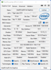 GPU-Z Intel Iris Xe Graphics G7 80EU'lar