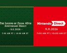 The Legend of Zelda'nın 40. Yıldönümü ve Nintendo Direct duyuru tarihleri yan yana