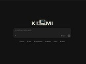Giriş alanı ve K3 logosu bulunan Kimi web arayüzünün ana ekranı