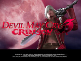 Devil May Cry 3 Crimson'ın 0.5 Güncellemesi ile eklenen yeni başlık ekranı.