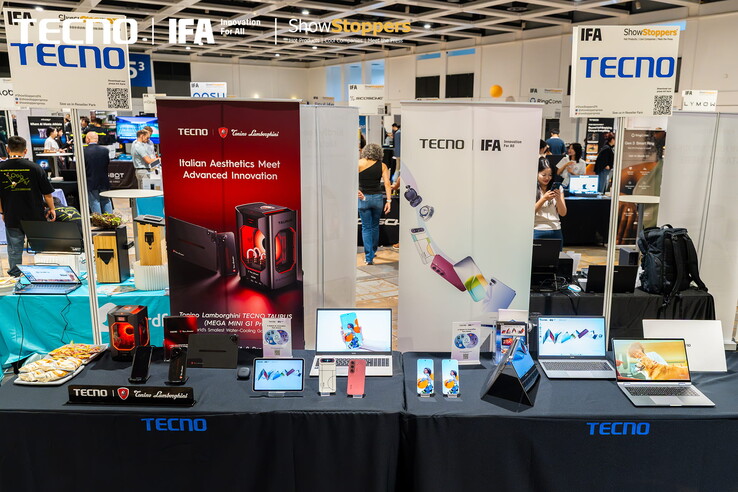 Tecno, IFA ShowStoppers 2026'da en yeni cihazlarını sergiliyor
