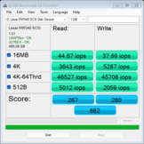 Lexar Play Pro: IOPS değerleri