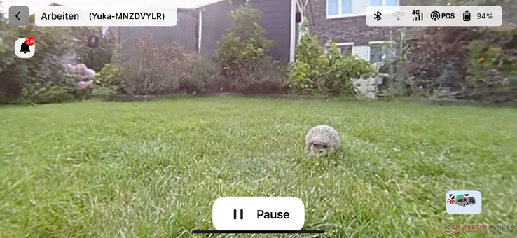 Canlı video aracılığıyla bahçenin uzaktan görüntülenmesi de mümkündür