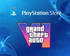 GTA 6 logolu PlayStation Store afişi gösteriliyor