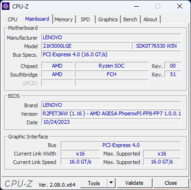 CPU-Z anakart