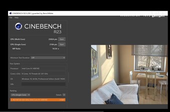 14901KE, Cinebench R23 ile karşılaştırıldı
