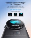 Anker Nano Seyahat Adaptörü (4'ü 1 arada, 100 W, Akıllı Ekran) için sızdırılmış bir pazarlama görseli