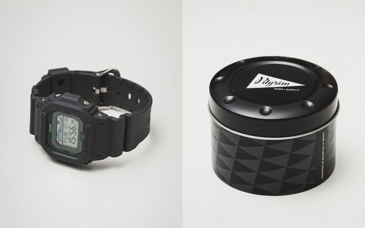 Casio G-Shock x Pilgrim Surf+Supply saatinin yeni görüntüleri (yukarıda). (Görsel kaynağı: Pilgrim Surf+Supply)
