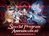 Genshin Impact'in 7.1 Sürümü Özel Programı tanıtım görseli.