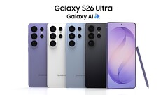 Yeni bir sızıntı, Galaxy S26 Ultra'nın ekranının Gizlilik Ekranı'nın yanı sıra başka yeni özellikler de sunacağını gösteriyor. (Resim kaynağı: Technizo Concept, düzenlenmiştir)