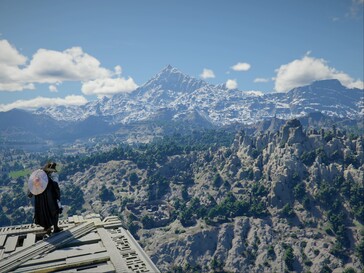 Uzak Manzara Kalitesi güncellemesinden önce uçsuz bucaksız manzara