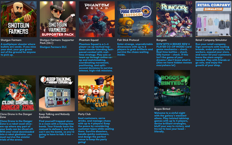 Pakete dahil olan tüm öğeler