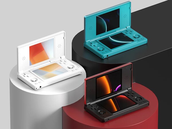 Anbernic RG DS, Nintendo DS'yi anımsatan, Android işletim sistemli çift ekranlı bir el bilgisayarıdır.