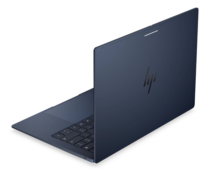 HP Googlebook 14 ayrıca dokunsal bir trackpad ve arkaya bakan bir Glowbar'a sahiptir.