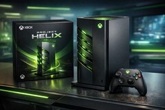 Microsoft'un Project Helix hibrit sisteminin yapay zeka tarafından üretilen görüntüsü.