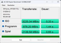 AS SSD Kopyalama