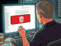 ChatGPT kullanıcısı Verileri siler (Sembolik resim Nano Banana Pro)