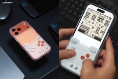 iPhone 17 Pro Max için GameBaby Transparent Edition sınırlı üretim, çevirerek oynama kılıfı