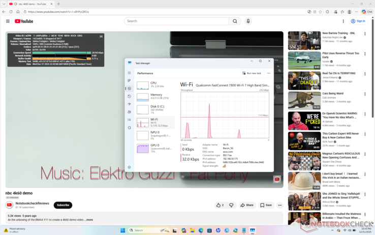 Kaydedilen karelerde düşme olmadan sorunsuz 4K60 video oynatma