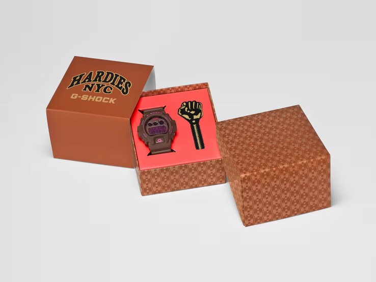 Casio G-Shock x Hardies NYC DW6900HH-5 saat. (Görsel kaynağı: Casio)