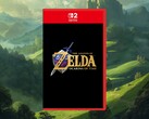 Zelda: Ocarina of Time yeniden yapımı Switch 2 kutusunun maketi