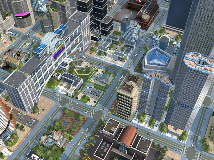 Görselde: Canlı şehirler, PC Games'in incelemesinde City Life 2008'in en güçlü yönleri arasında yer alıyordu.