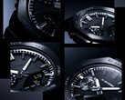 Casio G-Shock GM-2100LXB modelinin kadran dokusunu, saat işaretlerini ve çerçevesini öne çıkaran yakın çekim görüntülerden oluşan kolaj.