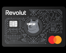 LED'li Revolut Mastercard. Ödeme sırasında gözler yanar.