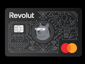 LED'li Revolut Mastercard. Ödeme sırasında gözler yanar.