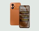 Blaze Orange rengindeki Poco M8 Power.