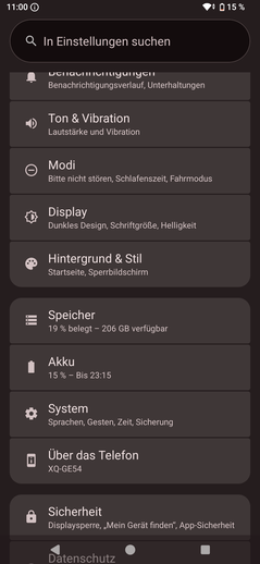 Sony Xperia 1 VIII İncelemesi: Android Kullanıcı Arayüzü