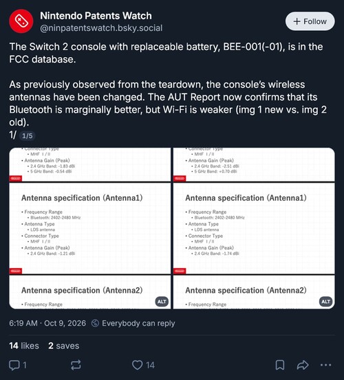 Switch 2 konsolunun FCC başvuru belgeleri ortaya çıktı