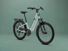 Vida E+ EX elektrikli bisiklet, 700 Wh kapasiteli çıkarılabilir bir bataryaya sahiptir